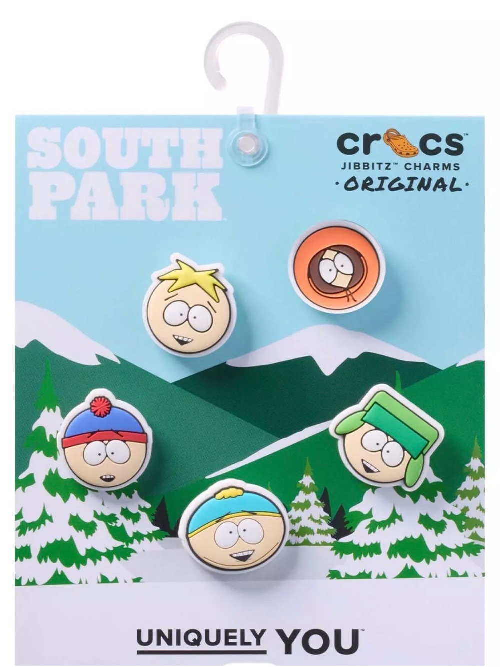 CROCS South Park Character Jibbitz Set – Multicolor